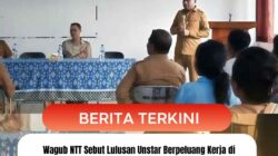 Wagub NTT Sebut Lulusan Unstar Berpeluang Kerja di Kawasan Sentra Industri Garam Nasional