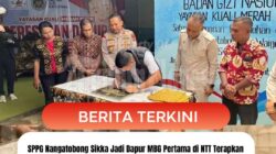 SPPG Nangatobong Sikka Jadi Dapur MBG Pertama di NTT Terapkan Rapid Test Biddokes
