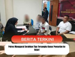 Polres Manggarai Serahkan Tiga Tersangka Kasus Pencurian ke Kejari