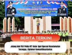 Jelang Idul Fitri Polda NTT Gelar Apel Operasi Keselamatan Turangga, Ciptakan Kamseltibcarlantas
