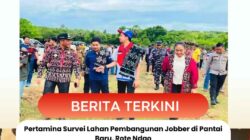 Pertamina Survei Lahan Pembangunan Jobber di Pantai Baru, Rote Ndao