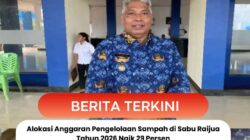 Alokasi Anggaran Pengelolaan Sampah di Sabu Raijua Tahun 2026 Naik 29 Persen