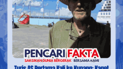 Turis AS Pertama Kali ke Kupang: Kaget Cuaca Panas, Langsung Borong Selendang Sumba