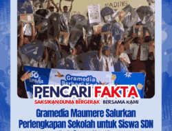 Gramedia Maumere Salurkan Perlengkapan Sekolah untuk Siswa SDN Rutojawa Ngada