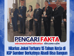 Hilarius Jokol Terharu 15 Tahun Kerja di KSP Sumber Berkatnya Abadi Bisa Bangun Rumah