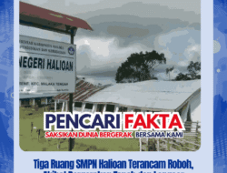 Tiga Ruang SMPN Halioan Terancam Roboh, Akibat Pergerakan Tanah dan Longsor