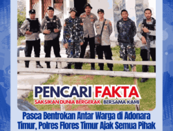 Pasca Bentrokan Antar Warga di Adonara Timur, Polres Flores Timur Ajak Semua Pihak Jaga Kondusivitas