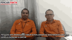 Petugas BPS Manggarai Timur Diterjunkan ke Masyarakat Lakukan Sensus Ekonomi di Matim
