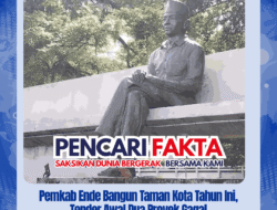Pemkab Ende Bangun Taman Kota Tahun Ini, Tender Awal Dua Proyek Gagal