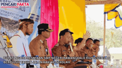Bupati Ngada Resmikan SMP Negeri Rawangkalo Riung Setelah Berpuluh Tahun Jalan Kaki ke Sekolah