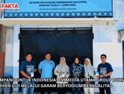 Dari Sampang untuk Indonesia: CV. Media Utama Group Dukung Pemenuhan Gizi Melalui Garam Beryodium Berkualitas