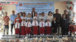 Ciptakan Kreatifitas Siswa di Maumere, Genius Class SDK Yos Sudarso Dikukuhkan