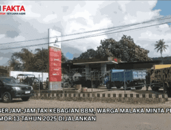 Antre Berjam-jam Tak Kebagian BBM, Warga Malaka Minta Pergub NTT Nomor 13 Tahun 2025 Dijalankan