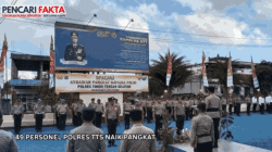 49 Personel Polres TTS Naik Pangkat