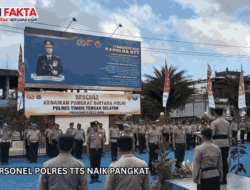 49 Personel Polres TTS Naik Pangkat
