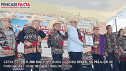 Cetak Rekor MURI! Bank NTT Buka 220 Ribu Rekening Pelajar di Puncak Hari Indonesia Menabung 2026