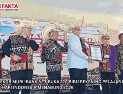 Cetak Rekor MURI! Bank NTT Buka 220 Ribu Rekening Pelajar di Puncak Hari Indonesia Menabung 2026