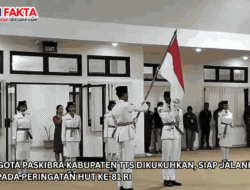 30 Anggota Paskibra Kabupaten TTS Dikukuhkan, Siap Jalankan Tugas pada Peringatan HUT ke-81 RI