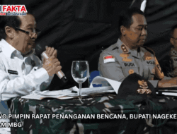 Prabowo Pimpin Rapat Penanganan Bencana, Bupati Nagekeo Lapor Program MBG