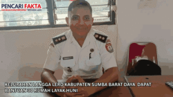 Kelurahan Langga Lero Kabupaten Sumba Barat Daya  Dapat Bantuan 30 Rumah Layak Huni