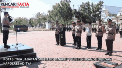 Rotasi Tiga Jabatan Strategis Lingkup Polres Kupang, Ini Pesan Kapolres Aditya