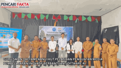 Guru SMAN 3 Kefamenanu Ikut Pelatihan Pembuatan Media Pembelajaran Inovatif Berbantuan Software AI
