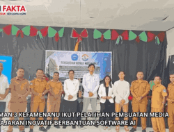 Guru SMAN 3 Kefamenanu Ikut Pelatihan Pembuatan Media Pembelajaran Inovatif Berbantuan Software AI
