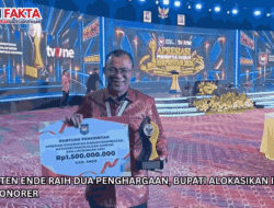 Kabupaten Ende Raih dua Penghargaan, Bupati Alokasikan Insentif Guru Honorer